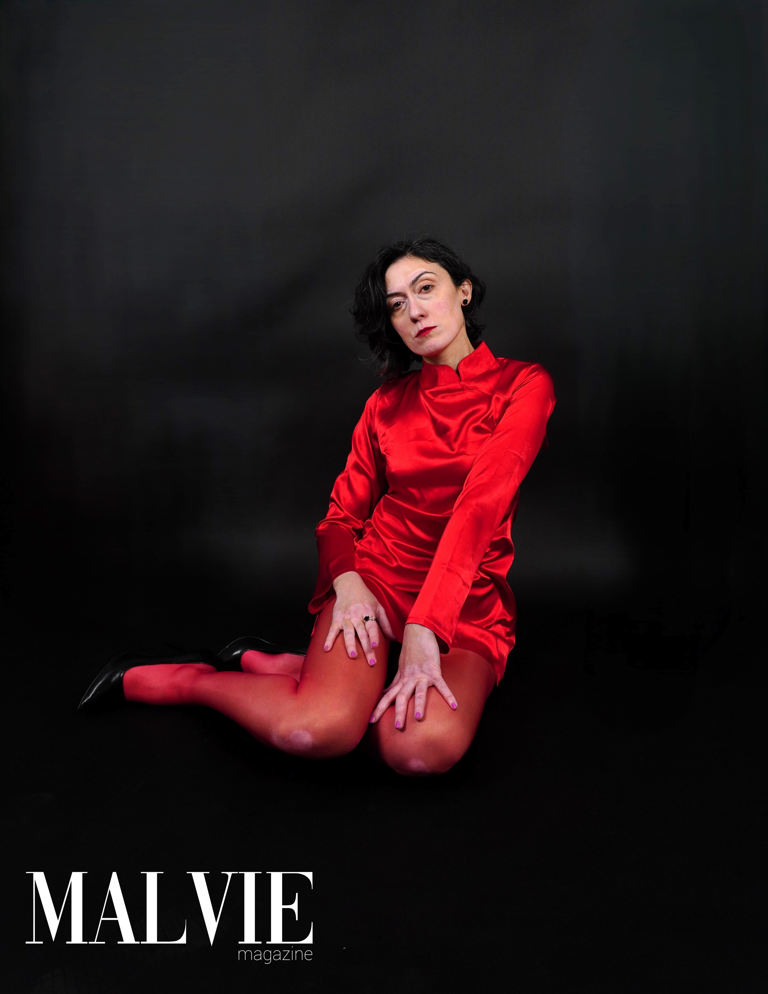 Malvie Magazine editorial görseli 2